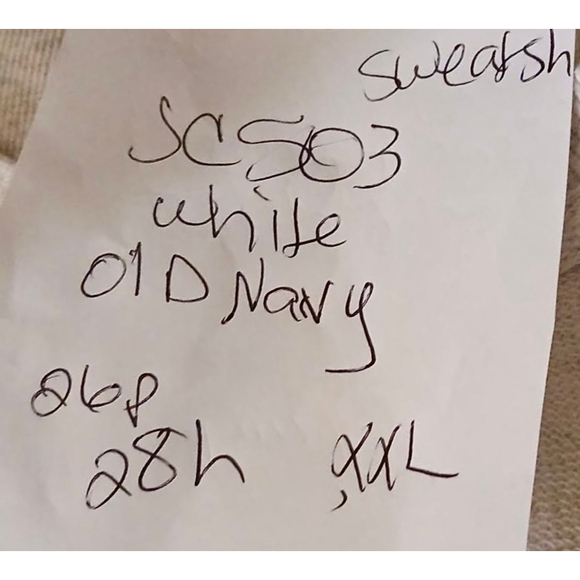 Old Navy Women’s XXL White Palm Tree Graphic Sweatshirt EUC - JC503 - Picture 10 of 10